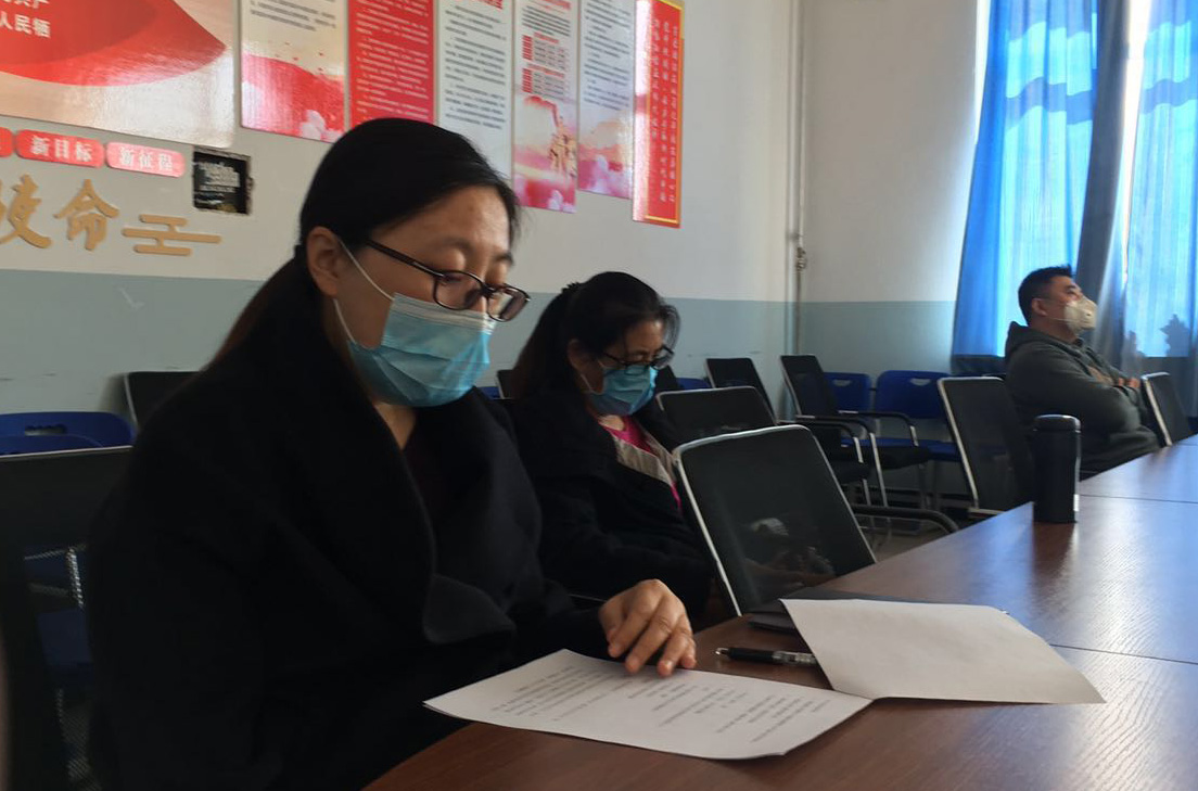 深入学习习近平总书记关于疫情防控的系列重要讲话精神，做好学院的各项工作